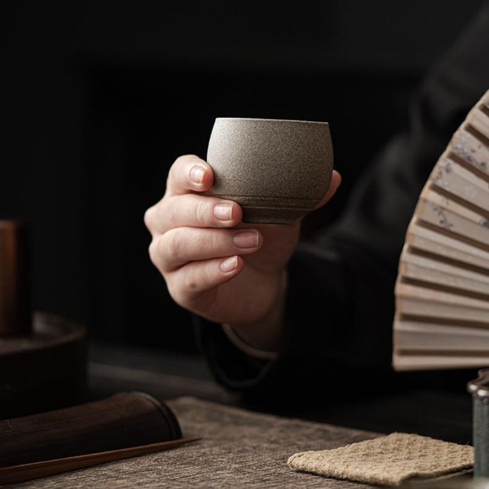 Kung Fu Tea Set Japanese Stone - Coffee Tea And Sugar Set review and price
