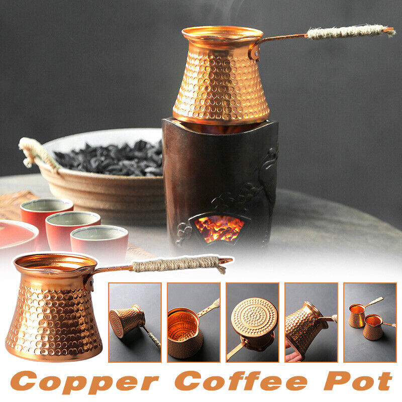 Coffee Pot Antique Copper Turk - Moka Pot Stove review and price