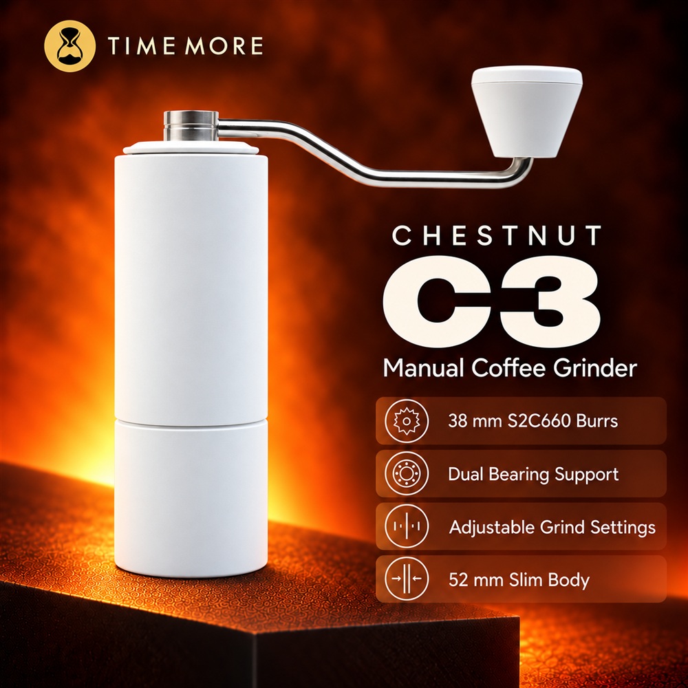 TIMEMORE Chestnut C3 Manual Co - Burr Hand Grinder review and price